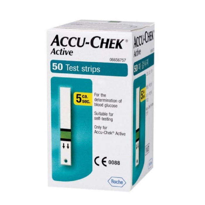 Accu-Chek® Active Test Strips – Pack of 50