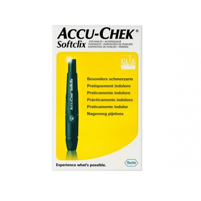 Accu-Chek Softclix Lancing Device Kit (with 25 Lancets)