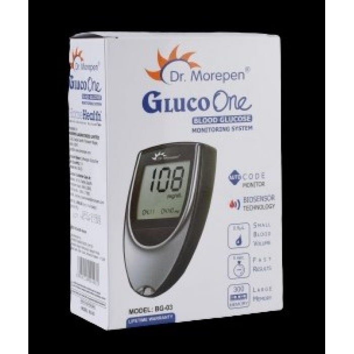 Dr.Morepen GlucoOne Blood Glucose Monitor Model BG 03