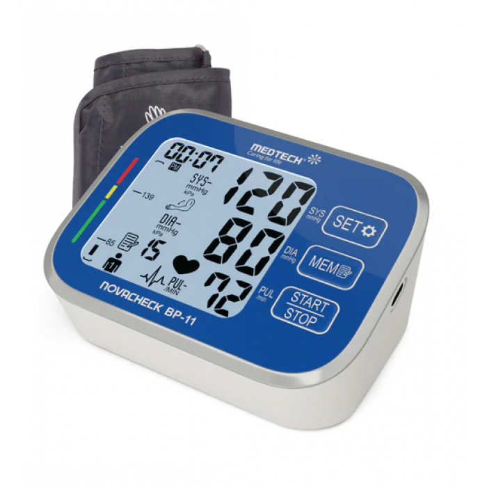 Medtech Automatic Digital BP Machine Blood Pressure Monitor BP11 (with backlight)