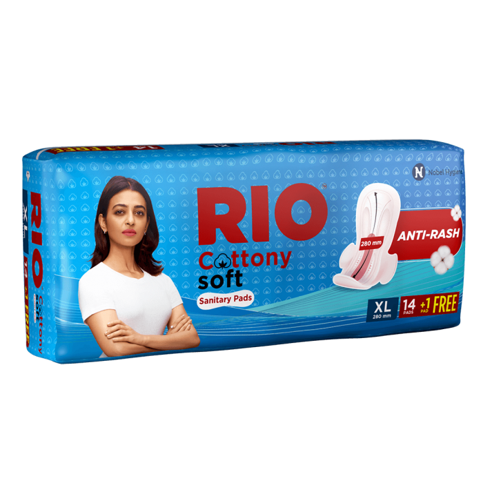 RIO SANITARY NAPKINS 10 PC