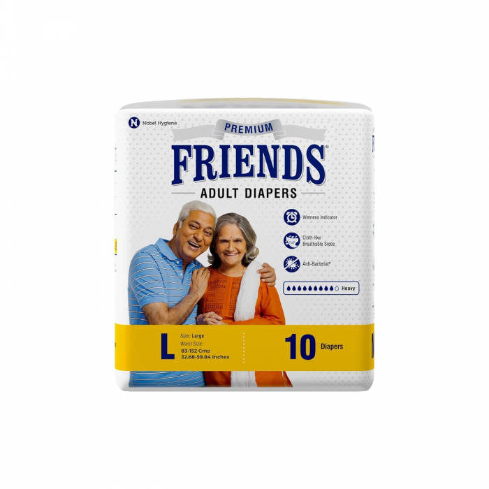 FRIEND ADULT DAIPER PREMIUM LARGE 10PC