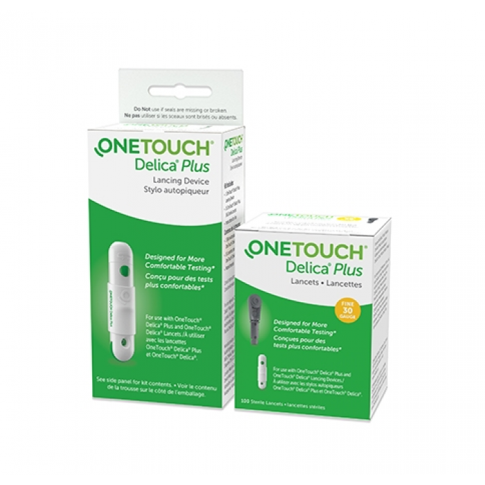 OneTouch® Delica® Plus lancing device