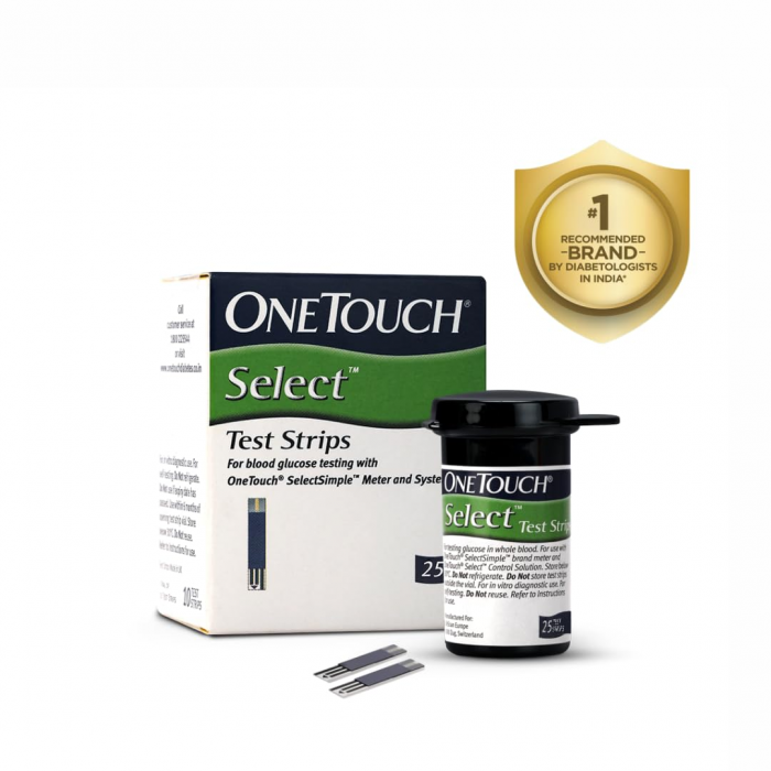  OneTouch Select Test Strips | Pack of 25 Strips