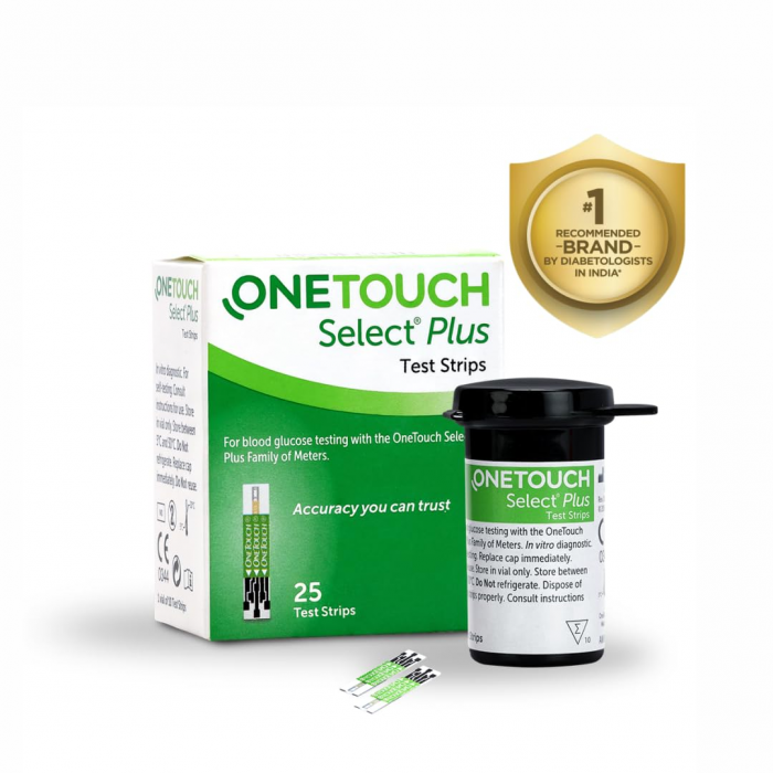 OneTouch Select Plus Test Strips | Pack of 25 Strips 