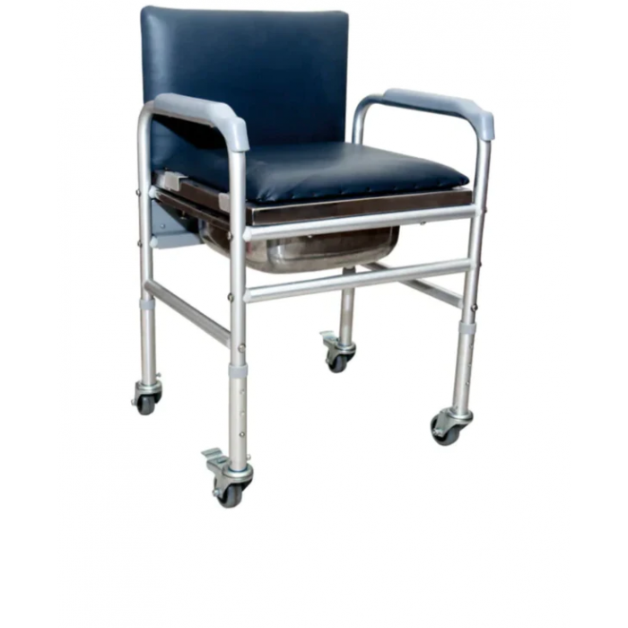 VISSCO COMFORT - ADJ. COMMODE WITH BACK REST