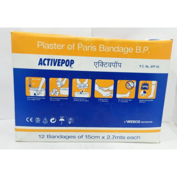 Vissco Activepop Plaster Of Bandage